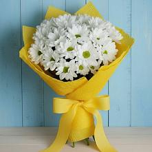 Букет цветов из:  Хризантемы #REPLACE_PRED# Милютинской