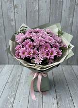 Букет цветов из:  Хризантемы #REPLACE_PRED# Милютинской