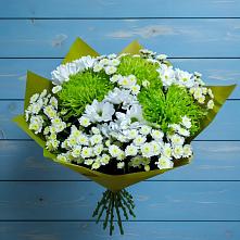 Букет цветов из:  Хризантемы в Милютинской