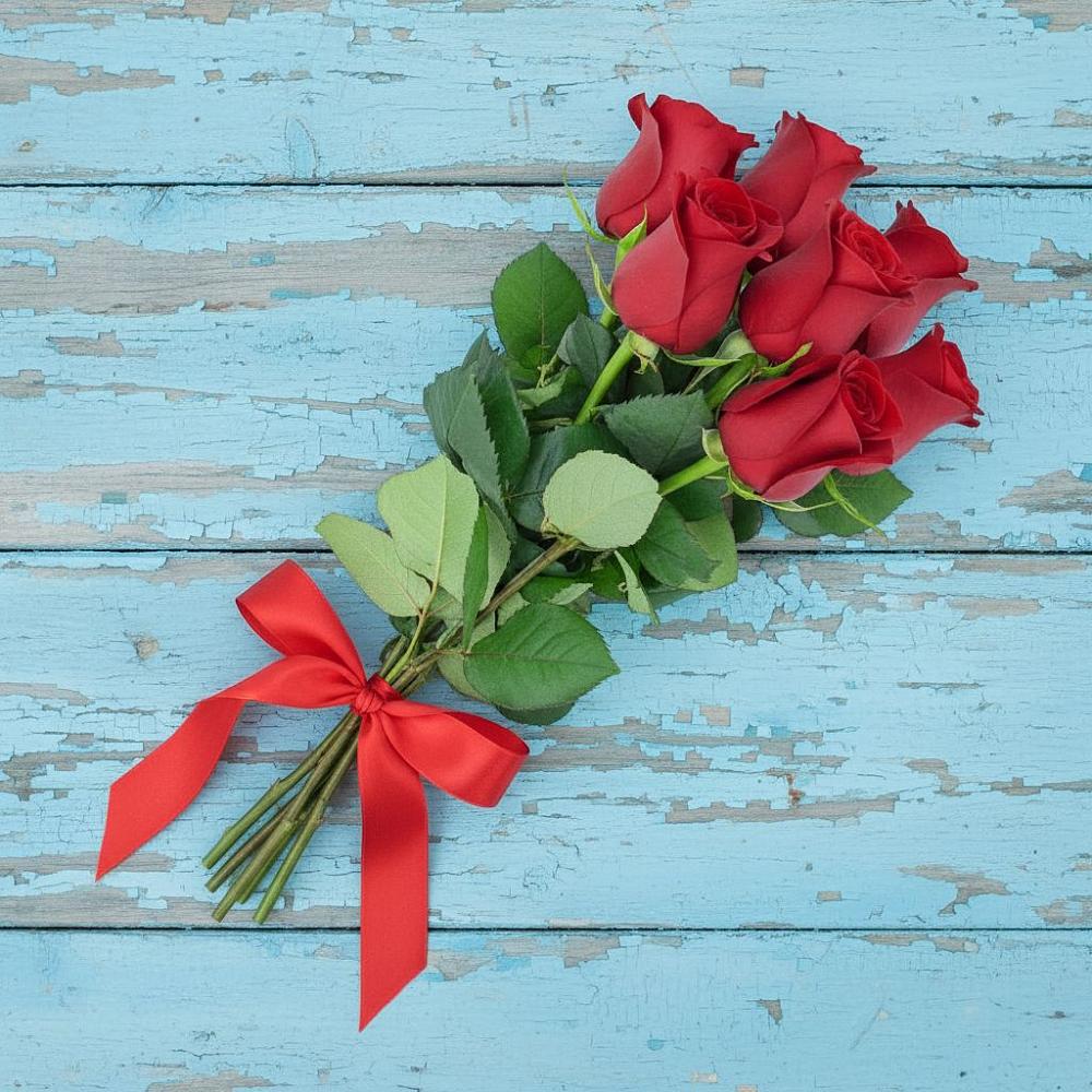 Букет красные розы в Милютинской Букет Красные розы в Милютинской