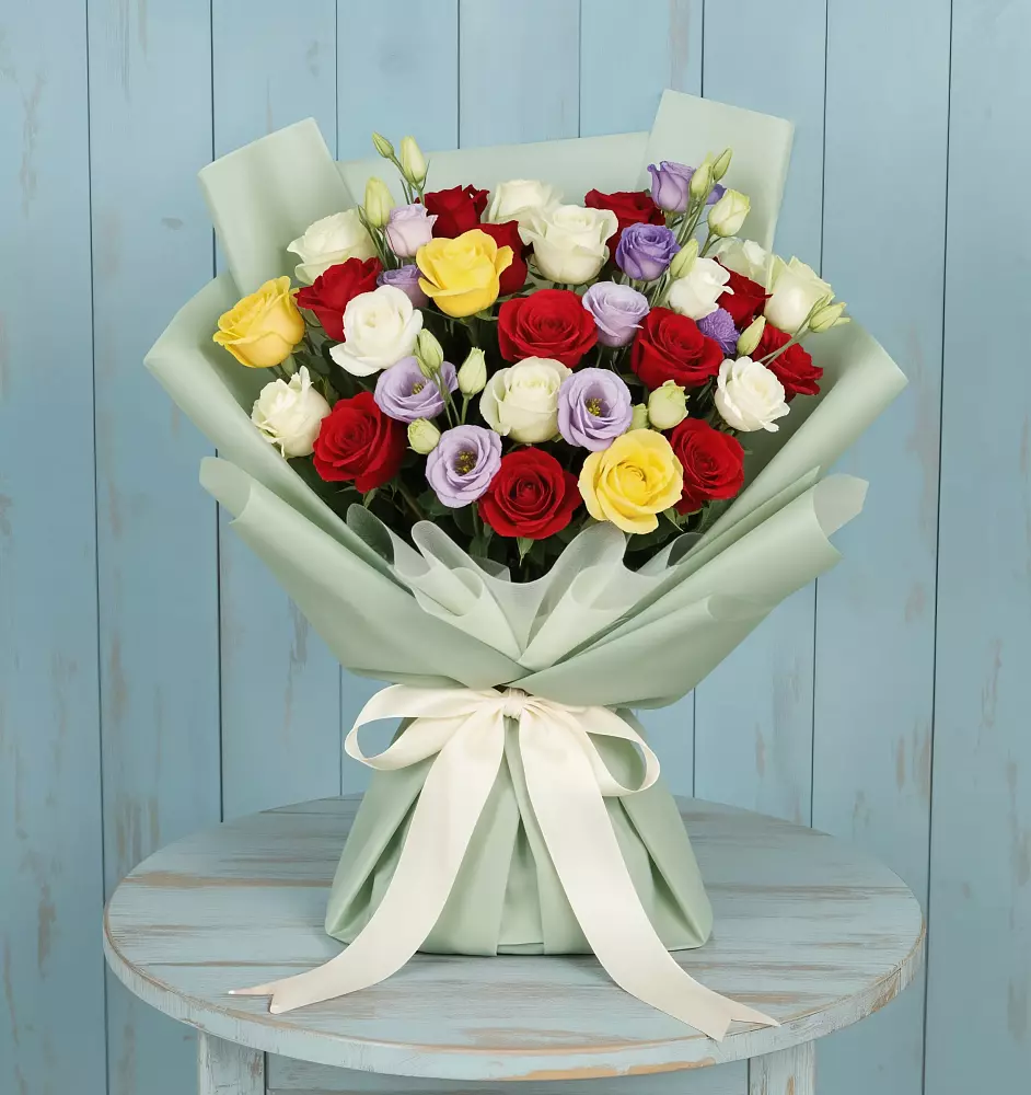 Букет цветов из: Розы в Милютинской