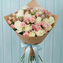Букет цветов из:  Розы в Милютинской